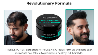 SAMPLE PACK + SHINE (4 x 0.25oz) MATTE WAX, FORMING PASTE, THICKENING FIBER, AND POMADE PLUS