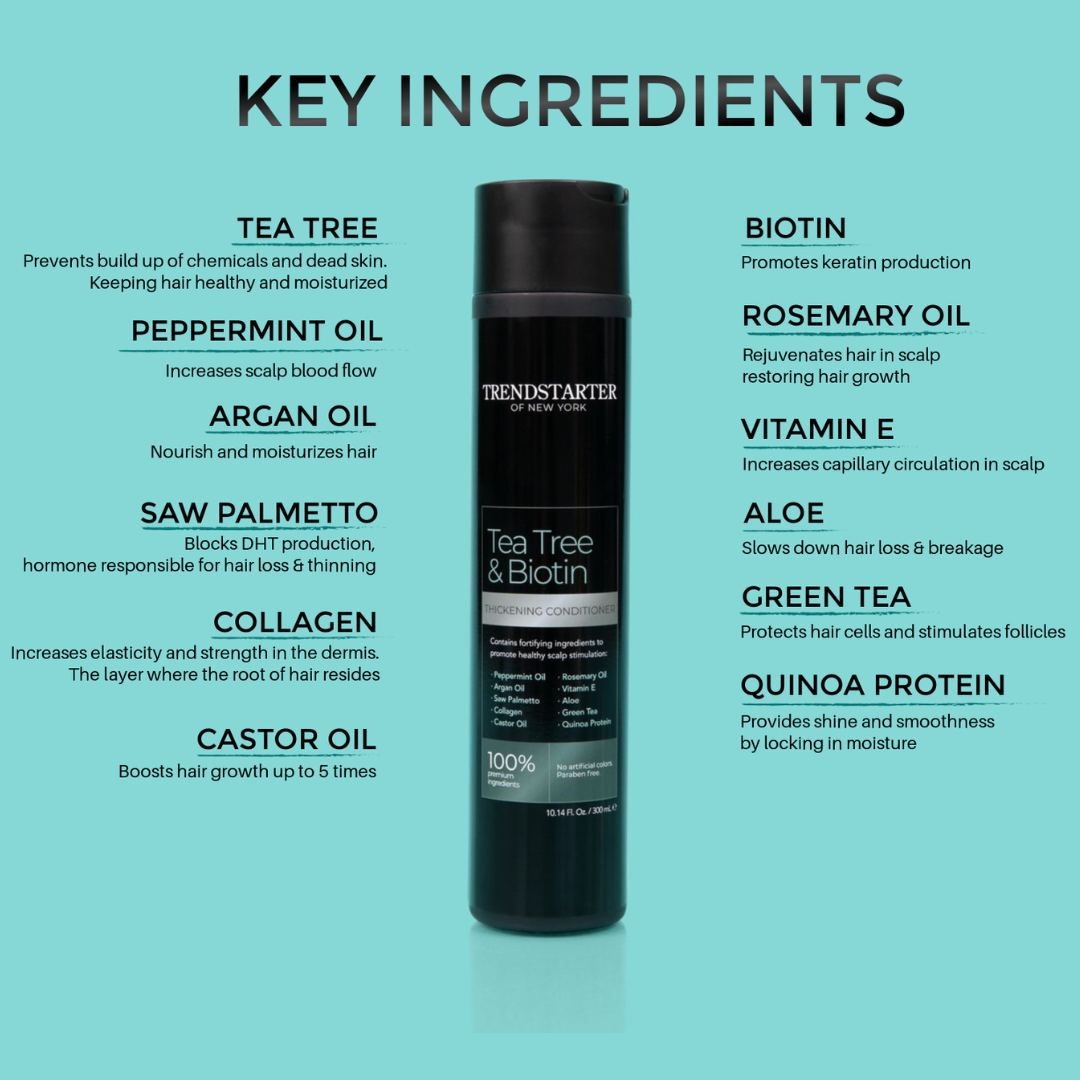 TEA TREE & BIOTIN THICKENING CONDITIONER